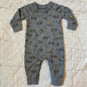Carter’s Long Sleeve Pullover Construction Vehicle Bodysuit